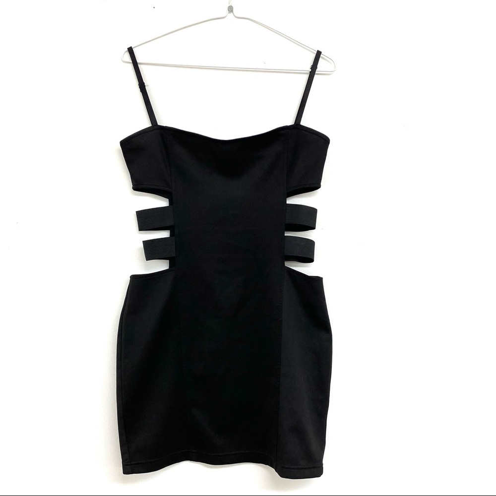Cut Out Strappy Bodycon Dress